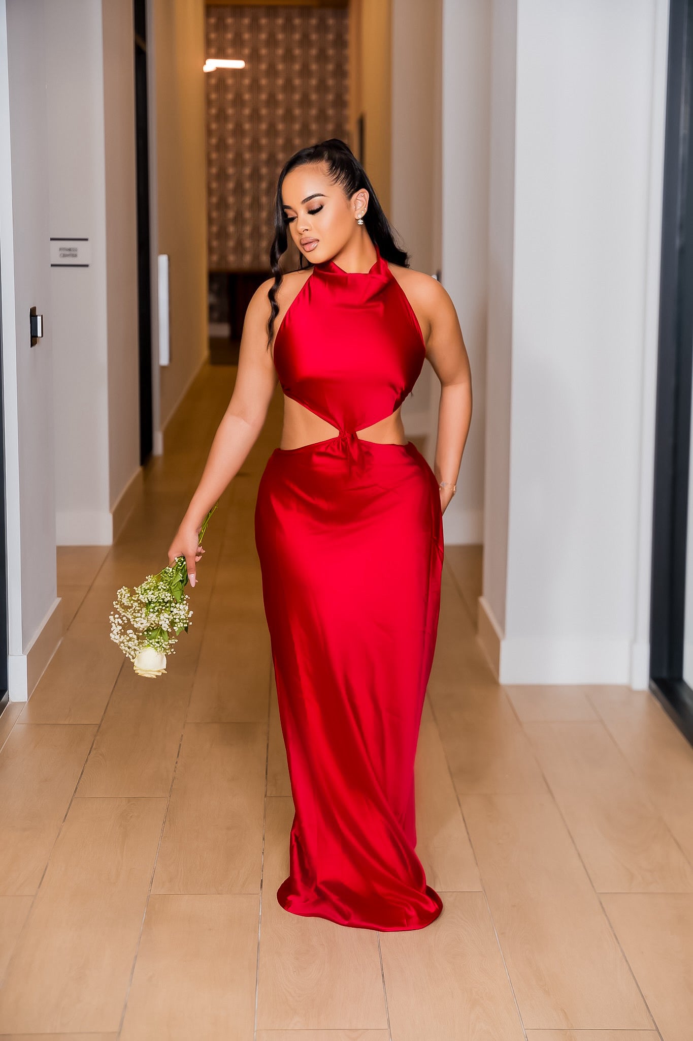 Turquia Wine Maxi Dress